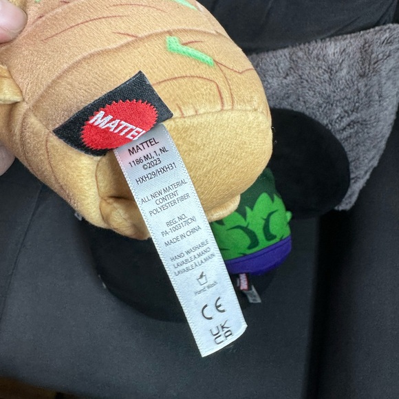 Mattel Marvel Cuutopia Groot Ironman Hulk 5" UltraSoft Stuffed 3 Toy Plush - Picture 6 of 7